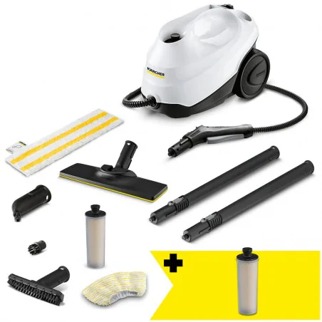 Zestaw Karcher SC 3 EasyFix + Filtr odkamieniający do parownicy (1 sztuka)