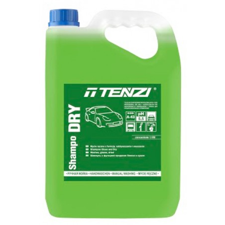 Szampon do ręcznego mycia samochodów z funkcją osuszania TENZI Shampo DRY (5l)