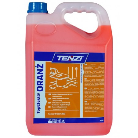 TENZI TopEfekt ORANŻ środek do mycia posadzek, wyposażenia wnętrz (5l)