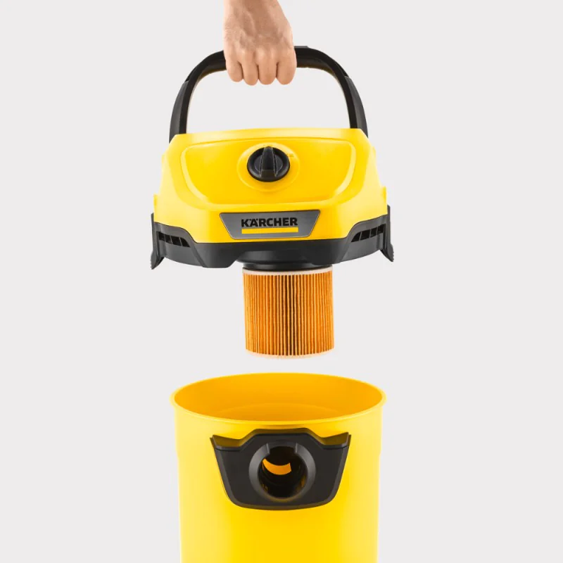 Zestaw Karcher WD 3 V-15/6/20 + Ssawka samochodowa + Przedłużka węża ssącego 3.5 m