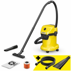 Odkurzacz Uniwersalny KARCHER WD 3 V-15/6/20 (1000W, 15l, 6m) SET