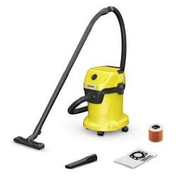 Zestaw Karcher WD 3 V-17/4/20 + Ssawka samochodowa + Przedłużka węża ssącego 3.5 m