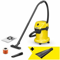 Odkurzacz Uniwersalny KARCHER WD 3 V-17/4/20 (1000W, 17l, 4m) SET