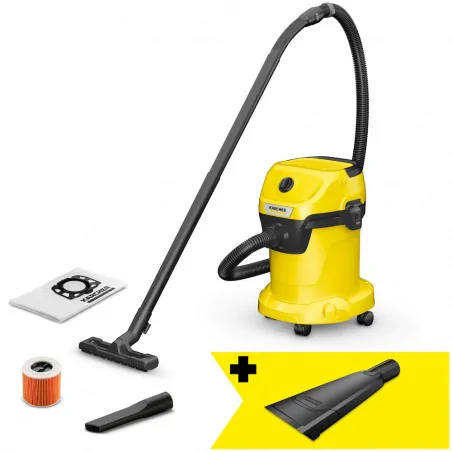 Zestaw Karcher WD 3 V-17/4/20 + Ssawka samochodowa