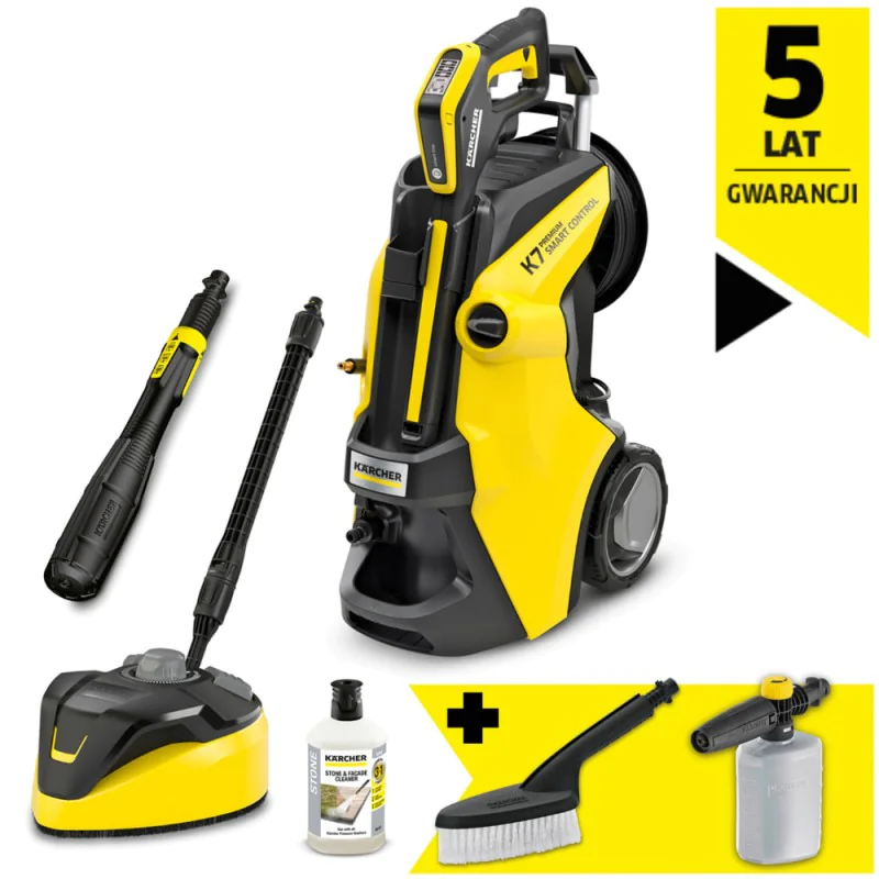 Zestaw Karcher K 7 Premium Smart Control Home + Pianownica FJ 6 + Miękka szczotka myjąca Zestaw Karcher K 7 Premium Smart Control Home + Pianownica FJ 6 + Miękka szczotka myjąca