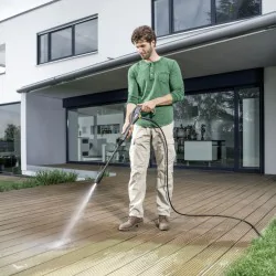 Zestaw Myjka Ciśnieniowa Karcher K 3 + Miękka szczotka myjąca + Pianownica FJ 6