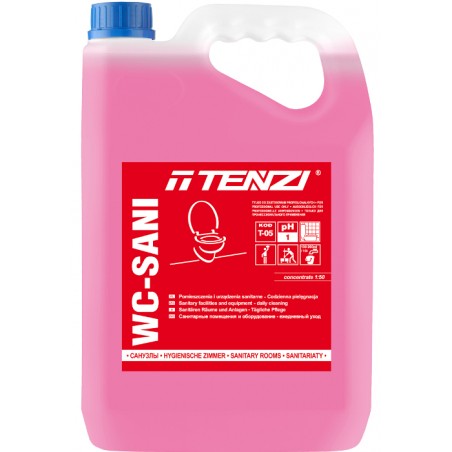 Preparat do mycia i czyszczenia toalet, urządzeń sanitarnych TENZI WC Sani (5l)