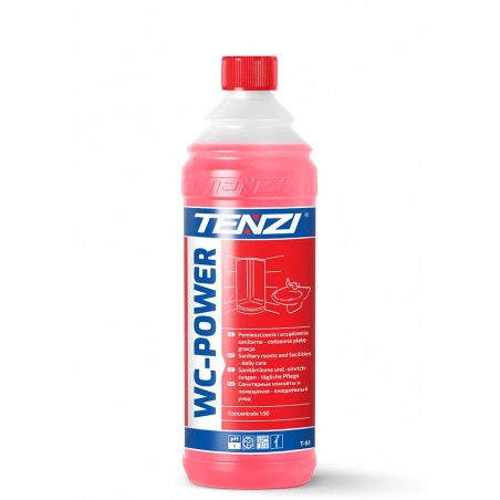 Myjący koncentrat do wc, wanien, kabin TENZI WC-Power (1l)