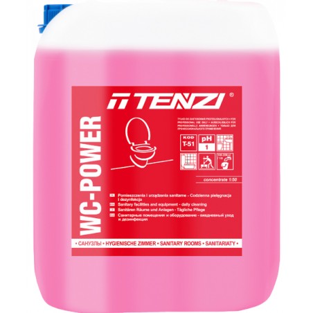 TENZI WC-Power myjący koncentrat do wc, wanien, kabin (10l)