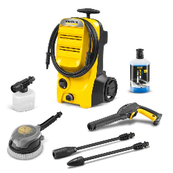Zestaw Karcher K 4 Classic Car + Przystawka T-Racer T 5 + Miękka szczotka myjąca