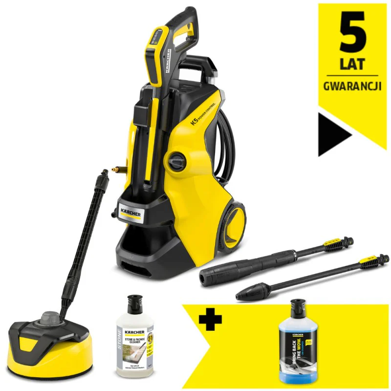 Zestaw Karcher K 5 Power Control Home T-Racer T 5 + Szampon samochodowy