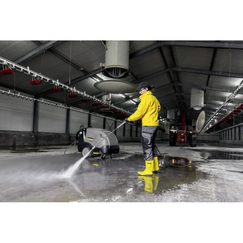 Karcher HDS 12/18-4 S Profesjonalna myjka ciśnieniowa z podgrzewaniem wody (180 bar, 1200 l/h, 155°C) - 1.071-914.0