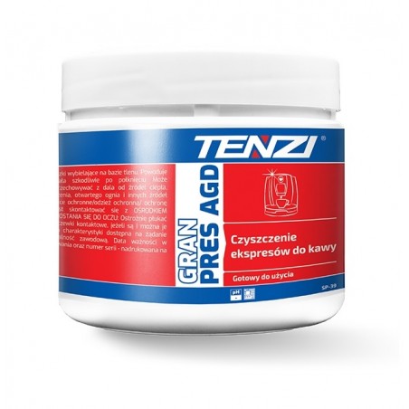 Proszek do czyszczenia ekspresów do kawy TENZI Gran PRES AGD (0.5kg)