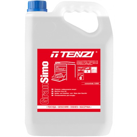 Koncentrat do nabłyszczania naczyń w zmywarkach TENZI Gran Simo (5l)