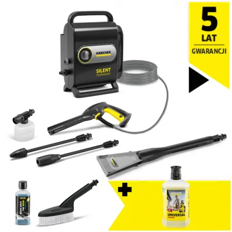 Zestaw Karcher K Silent Anniversary Edition + Płyn uniwersalny