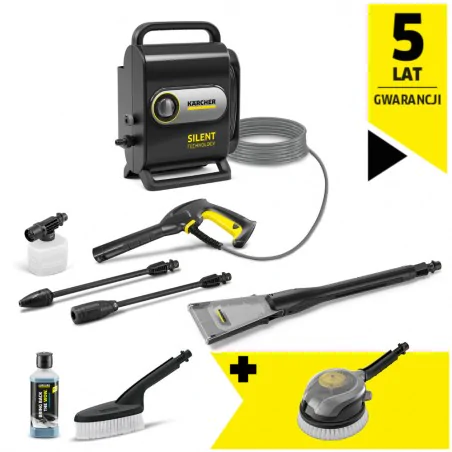 Zestaw Karcher K Silent Anniversary Edition + Szczotka obrotowa WB 130