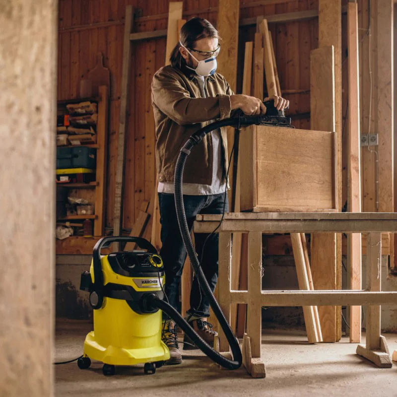Zestaw Karcher WD 5 P V-25/5/22 + Ssawka samochodowa + Przedłużka węża ssącego 3.5 m