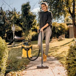 Zestaw Karcher WD 5 P V-25/5/22 + Ssawka samochodowa + Przedłużka węża ssącego 3.5 m