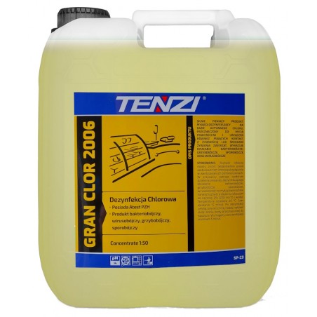 Aktywny chlor do mycia i dezynfekcji TENZI Gran Clor 2006 (10l)