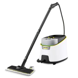 Zestaw Karcher SC4 Deluxe + Okrągła duża szczotka + Nakładka do odświeżania dywanów