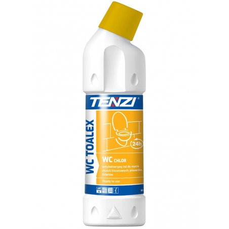 TENZI WC TOALEX żel chlorowy do mycia i dezynfekcji toalet (0.75l)