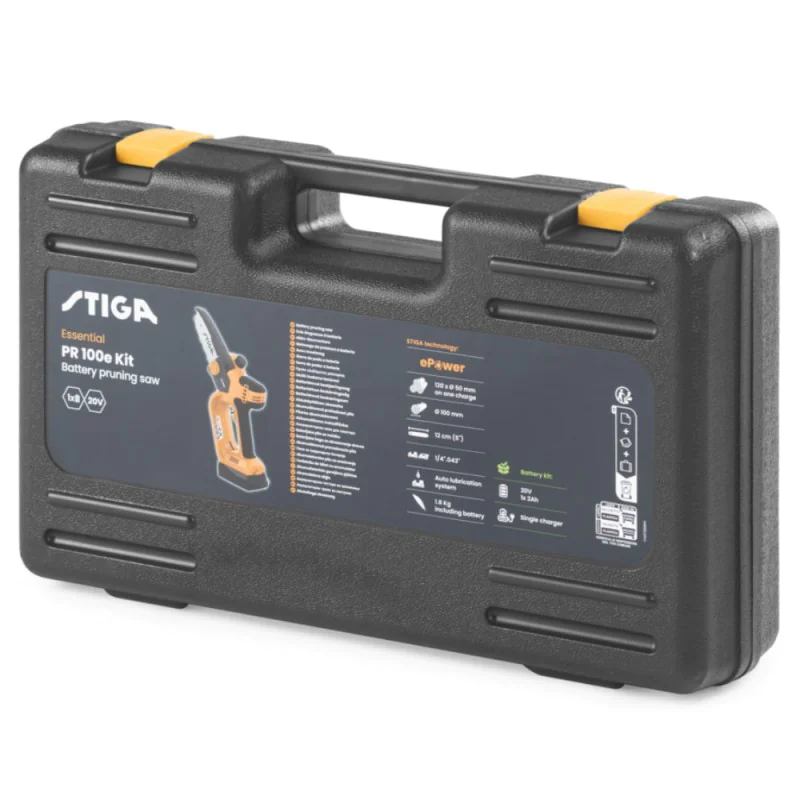 Zestaw Stiga PR 100e + Rękawice robocze