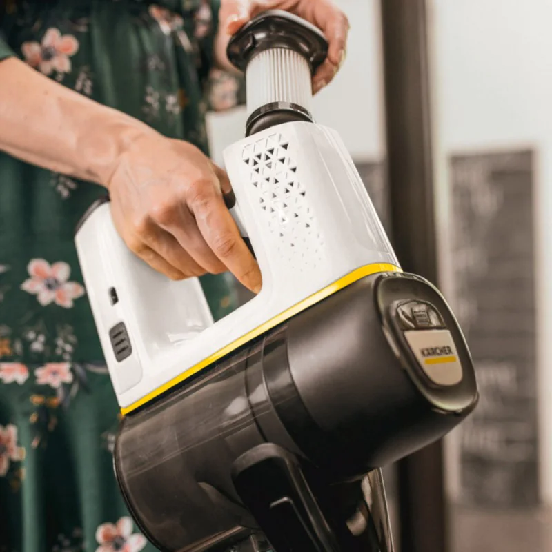 Karcher VC 6 Cordless ourFamily Extra Odkurzacz pionowy akumulatorowy (250 W, 0.8 l, 50 min) - 1.198-674.0 Karcher VC 6 Cordless ourFamily Extra Odkurzacz pionowy akumulatorowy (250 W, 0.8 l, 50 min) - 1.198-674.0