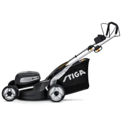 Stiga Twinclip 950e V Kosiarka akumulatorowa w zestawie z 2 akumulatorami i ładowarką (2.20 kW, 48 cm, 70 l) - 294513998/ST1