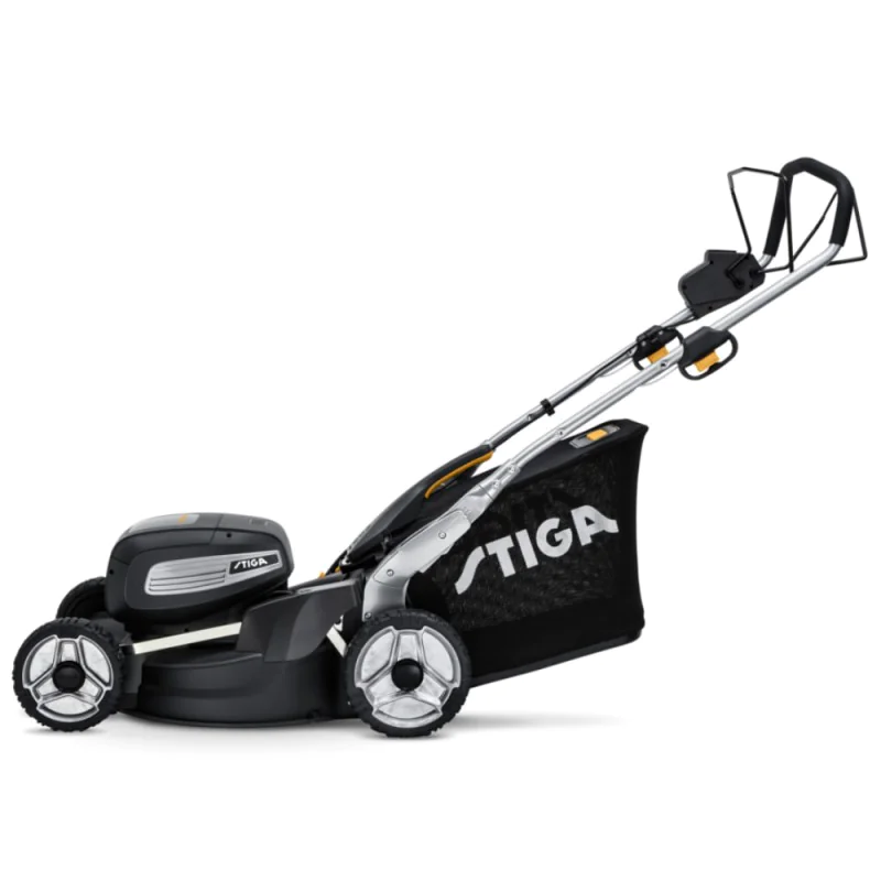 Stiga Twinclip 950e V Kosiarka akumulatorowa w zestawie z 2 akumulatorami i ładowarką (2.20 kW, 48 cm, 70 l) - 294513998/ST1