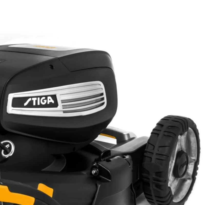 Stiga Twinclip 950e V Kosiarka akumulatorowa w zestawie z 2 akumulatorami i ładowarką (2.20 kW, 48 cm, 70 l) - 294513998/ST1