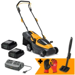 Zestaw Stiga Collector 136e + Rękawice + Skrobak do czyszczenia kosiarki