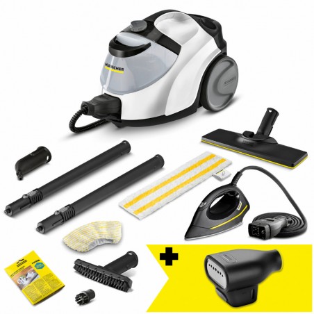 Mop Parowy Karcher SC 5 EasyFix Iron Parownica z Żelazkiem (4.2bar, 2250W) SET