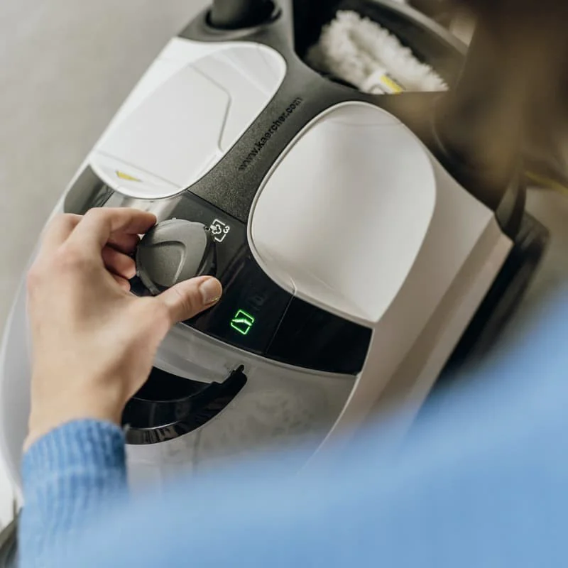 Zestaw Karcher SC 5 EasyFix Iron z Żelazkiem + Nakładka do dywanów + Duża, okrągła szczotka