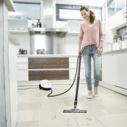 Zestaw Karcher SC 2 EasyFix Plus + Szczotki szczelinowe + Szczotka do fug XXL + Listwy szczotkowe