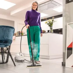 Zestaw Karcher SC 2 EasyFix Plus + Szczotki szczelinowe + Szczotka do fug XXL + Listwy szczotkowe