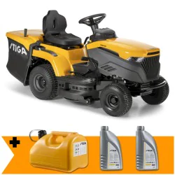 Zestaw Stiga Estate 384 + Kanister + 2x Olej