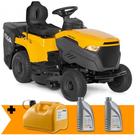 Traktor ogrodowy spalinowy Stiga Estate 384 M (6,3kW 3000m² Manual) SET