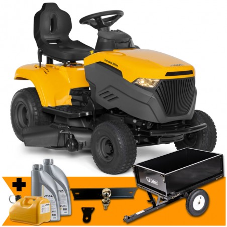 Traktor ogrodowy spalinowy Stiga Tornado 398 M (7,1kW 5000m² Manual) SET
