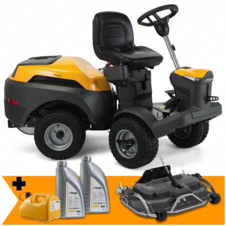Traktor ogrodowy spalinowy Stiga Park 500 W (11,9kW 7000m² Automat) SET