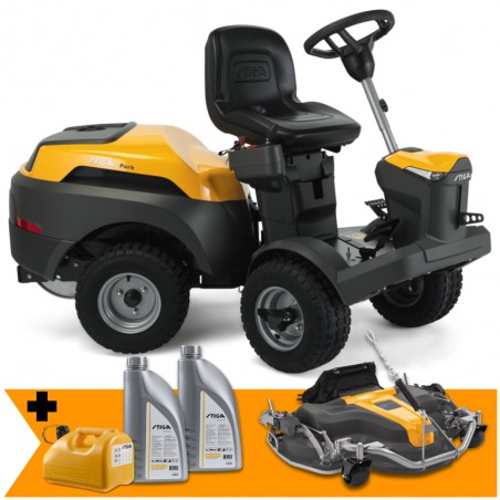 Traktor ogrodowy spalinowy Stiga Park 500 W (11,9kW 7000m² Automat) SET