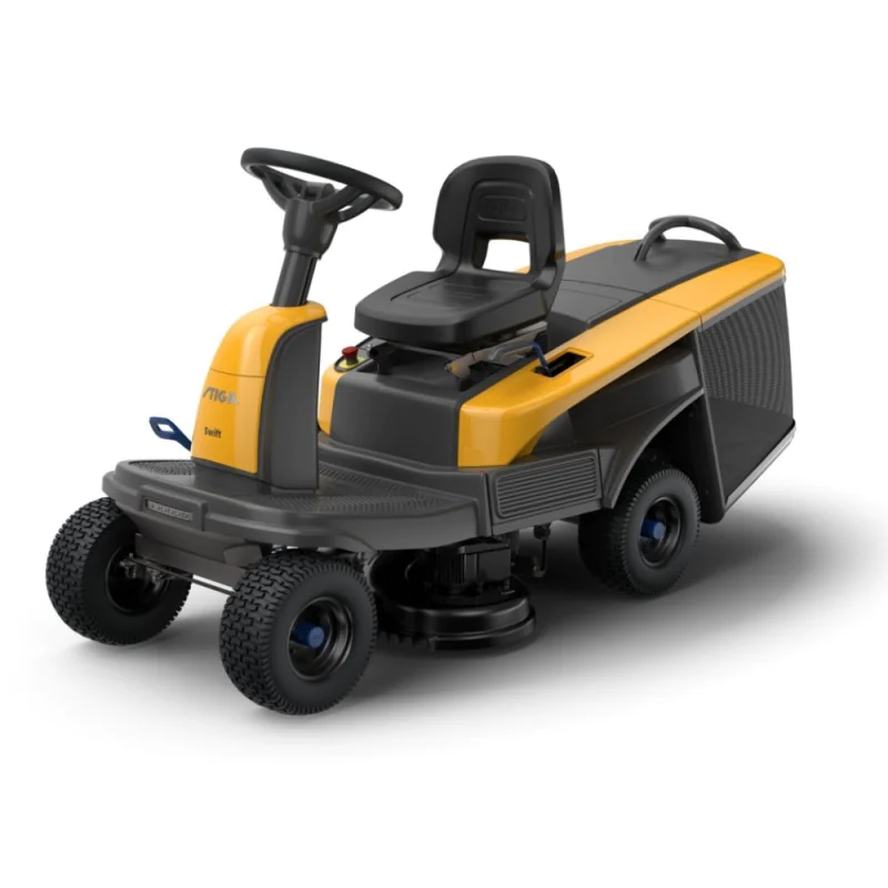 Stiga Swift 372e Akumulatorowy traktor ogrodowy (170 l, 2000 m², Automat) - 2T0250481/ST1W