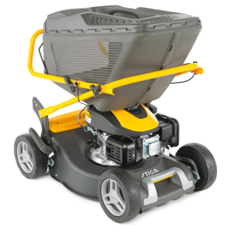 Zestaw Stiga Collector 43 + Rękawice + Skrobak do czyszczenia kosiarki