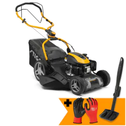 Zestaw Stiga Combi 748 S + Rękawice + Skrobak do czyszczenia kosiarki