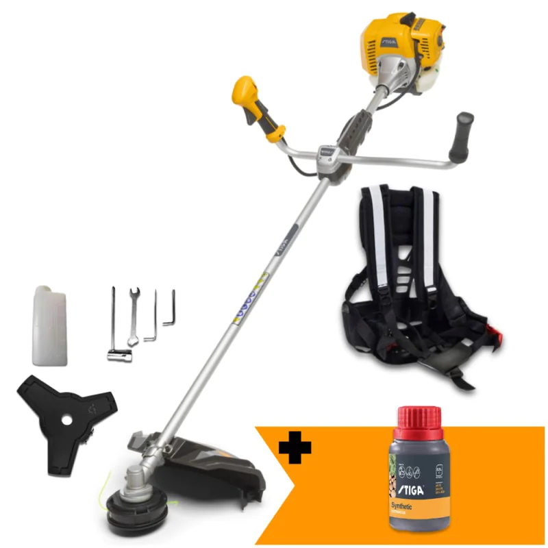 Zestaw Stiga BC 545 B + Olej 2T Synthetic 0.1L