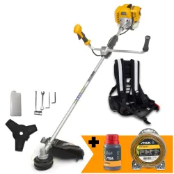 Zestaw Kosa Spalinowa Stiga BC 545 B + Olej 2T Synthetic 0,1L + Żyłka Tiger okrągła 2,7/15M