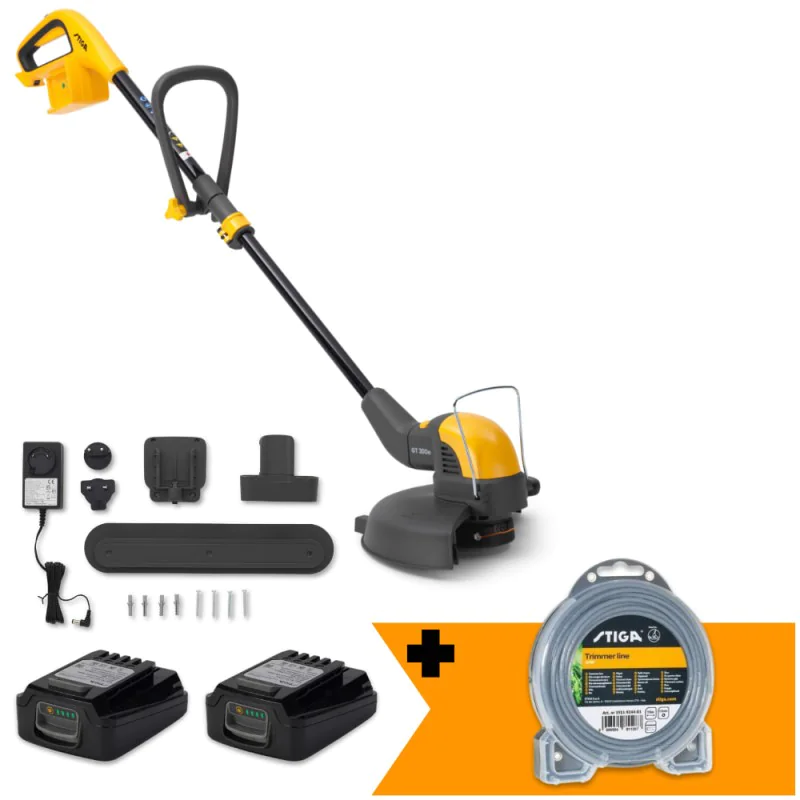 Zestaw Stiga GT 300e + Żyłka okrągła 1.6/15m