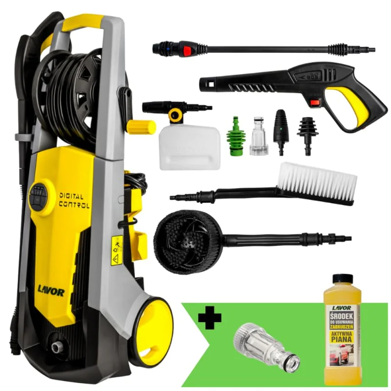 Zestaw Lavor Alu Flex Strong X7 + Filtr do wody + Aktywna piana