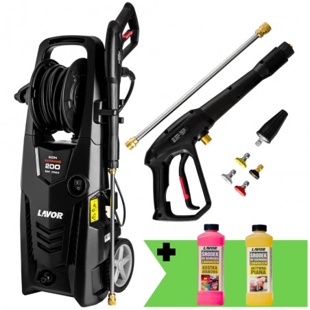 Myjka ciśnieniowa Lavor IKON 200 Extreme (200 bar, 300l/h) SET