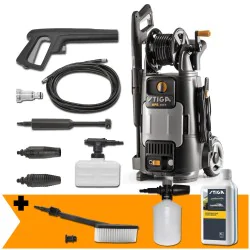 Zestaw Stiga HPS 345 R + Detergent + Pianownica + Szczotka