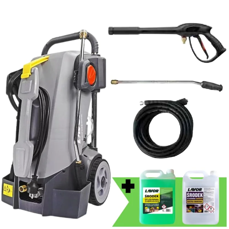 Zestaw Myjka Ciśnieniowa Lavor Maine 1409 XP PRO + Środek do usuwania osadów + Środek do kostki